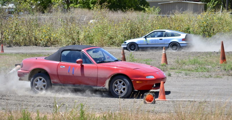 Rallycross on a farm near Austin.